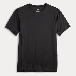 Tek Gear T-Shirt L Black Dry Tek Crewneck Short Sleeve Mens Moisture Wicking NWT